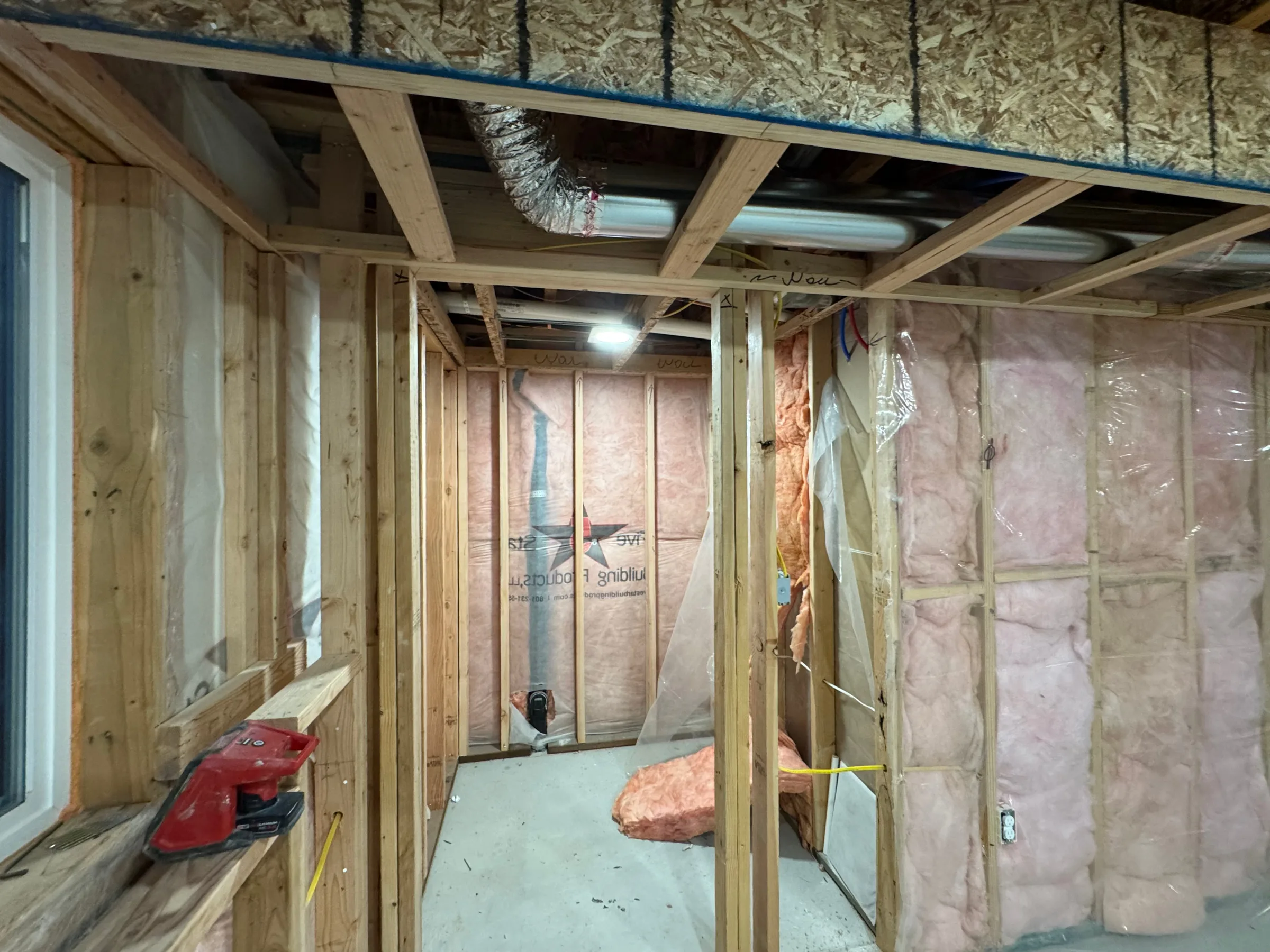 Basement Electrical Wiring project by Utah Home Electric in West Jordan, Utah