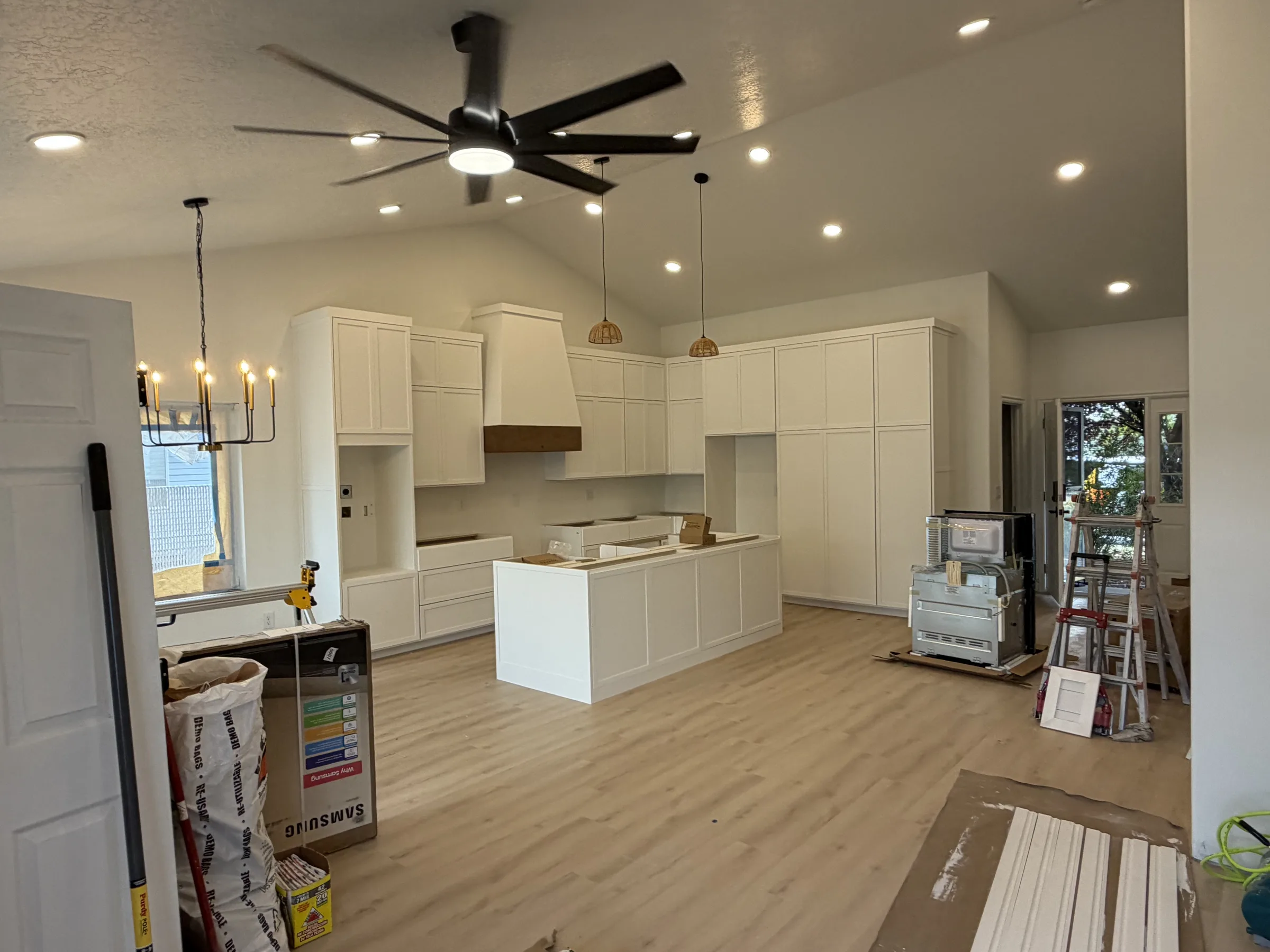 Kitchen Electrical Remodel project by Utah Home Electric in Spanish Fork, Utah