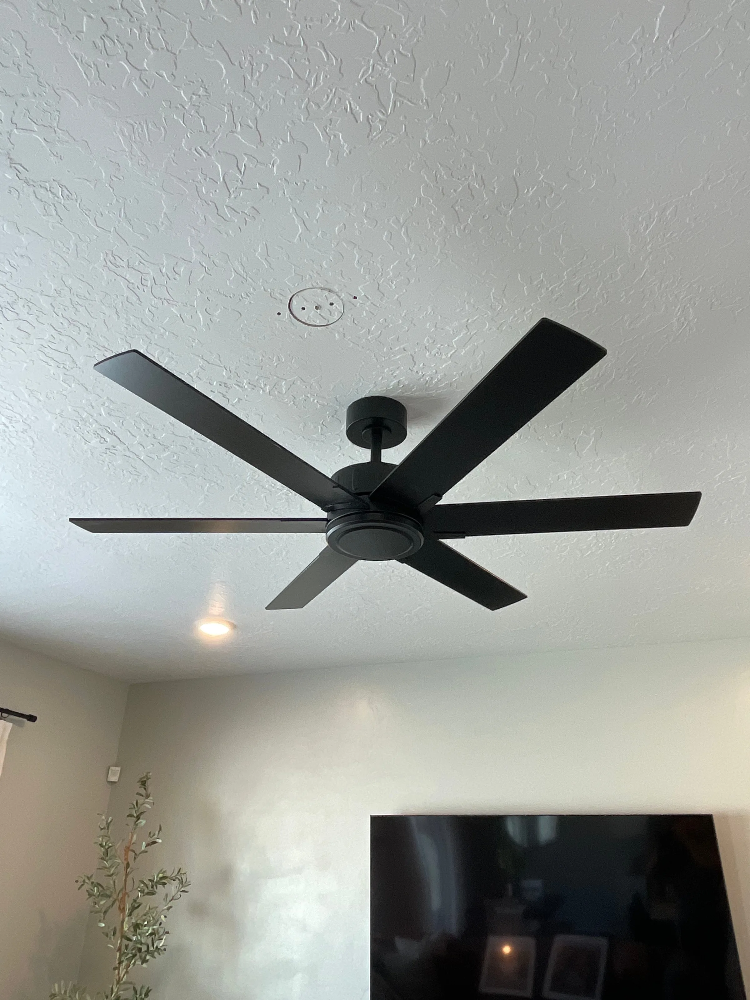 Ceiling Fan Installation project by Utah Home Electric in Santaquin, Utah